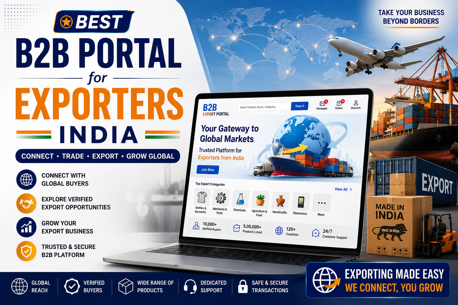 Best B2B Portal for Exporters India